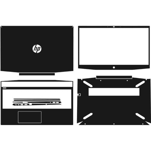 Laptop Carbon fiber Skin Sticker Cover For Hp pavilion 15 cx0998nf cx0008ca CX0056WM CX0077WM cx0001na cx0005ng cx0002 CX0999NL