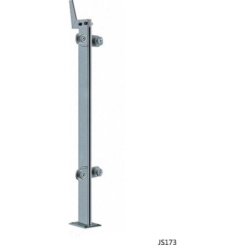 Freeshipping 950mm JS173 Column Customade Floor Mount Newel Handrail Armrest Post Pillar Pole for Staircase