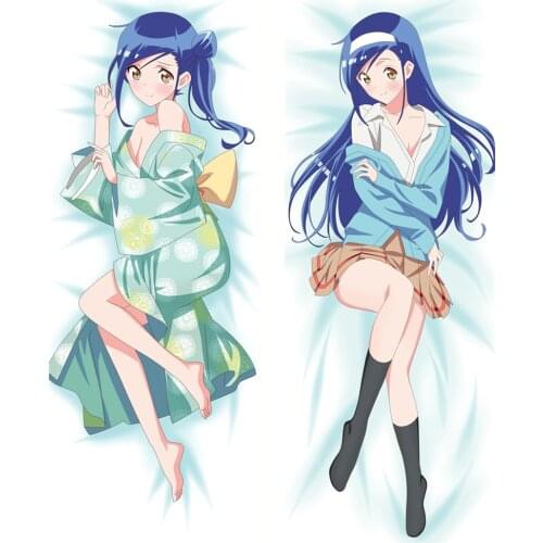 Anime Bokutachi wa Benkyou ga Dekinai Two-sided Printed Body Pillow Case Cover Cosplay Prop Decor Collection for Boy Girl 1pcs