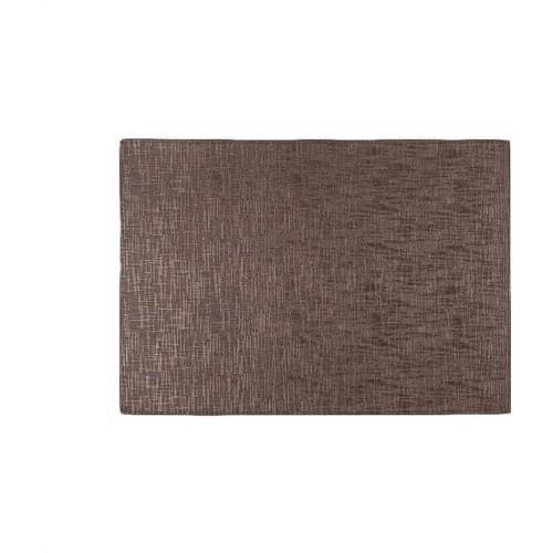 New European Household Double Placemat Leather Rectangular Western Table Mat Waterproof And Ironing Kitchen Plate Heat Insulatio