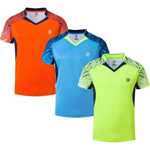 New Badminton short sleeve shirts Men / Women ,Table Tennis shirts ,sports Running shirts , Fitness Gym tennis shirts AB131