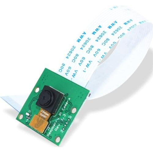 OV5647 Raspberry Pi raspberry pi 4th generation 3b+5 million pixel green board camera CSI interface 15cm cable
