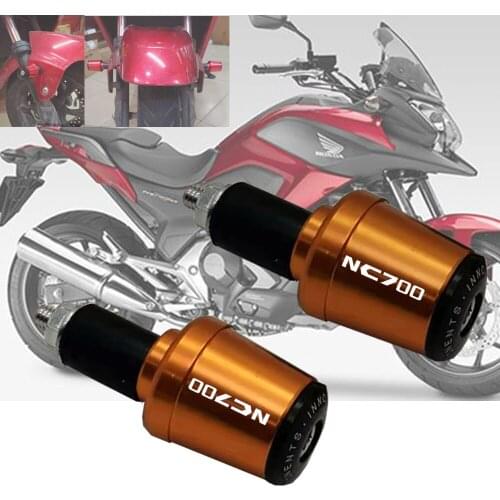 Front Fender Fork Protector Slider Bolt For Honda NC700X NC700S NC700 Universal Motorcycle Frame Screw