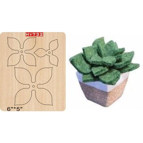 Green leaf cutting dies 2019 new die cut &wooden dies Suitable for common die cutting machines on the market