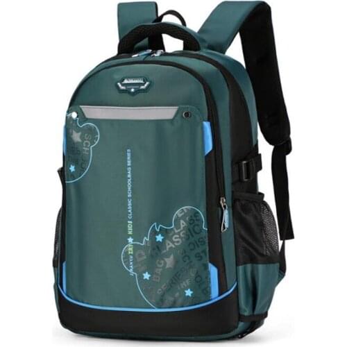 Reflective strip Cartoon printing backpack New School Bag Waterproof light Weight school Backpack girl boy backpack