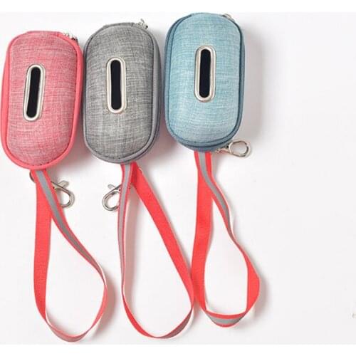 Pet Dog Poop Bag Dispenser Pet Waste Garbage Bags Carrier Holder Poop Litter Box Bags for Dogs Pet Outdoor Cleanning Supplies