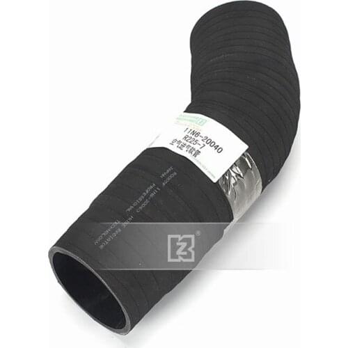 For Excavator Parts Hyundai R225-7 Air Intake Hose 11N6-20040 Supercharger Rubber Intake Hose