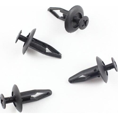 500pcs Car exterior bumper fenders plastic retaining clips fastener rivets car body trim for Toyota