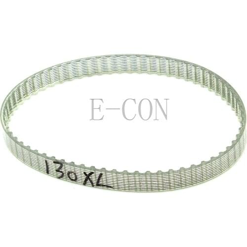 10pcs 130XL Timing Belt L039 65Teeth Width 0.39inch(10mm) with White Prusa Mendel Cords PU XL Positive Drive Pulley for Motor