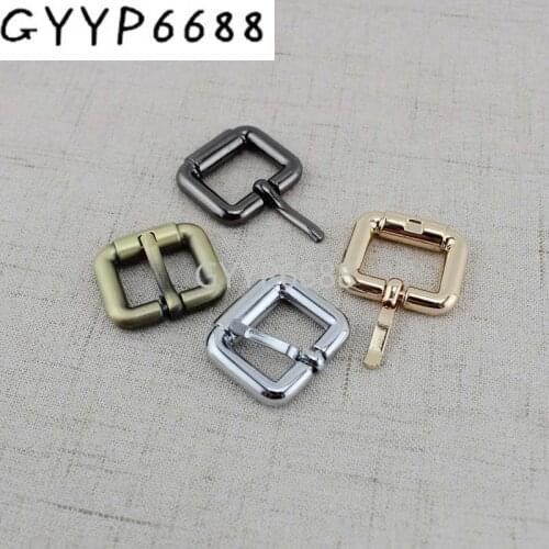 10pcs 6colors 15mm 19mm 25mm 31mm metal leather bag pin buckle Buckles Clothing Sewing Supplies Leather Craft Hardware