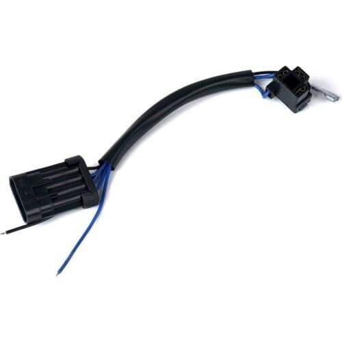 7 inch Motorcycle LED Headlight Adapter Harness Wiring H11 H9 Light Accessories for Harley Dyna Fat Bob Touring Trike Dyna Switc