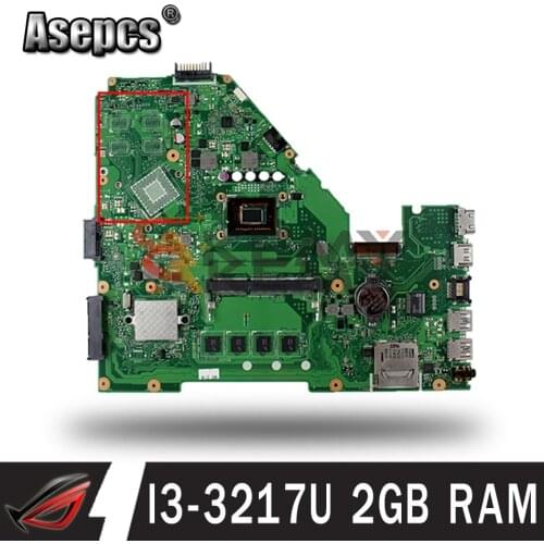 Akmey X550CA with I3-3217U CPU 2GB RAM GM For ASUS X550CC A550C R510C X550CC Y581C X552C X550CA laptopmotherboard tested 100