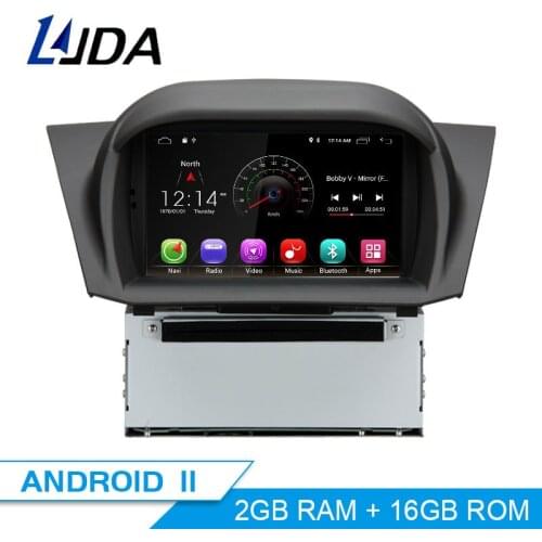 LJDA Android 10 Car DVD Player For FORD Fiesta 2013-2020 GPS Navigation 2 Din Car Radio Multimedia WIFI Stereo IPS Headunit DSP