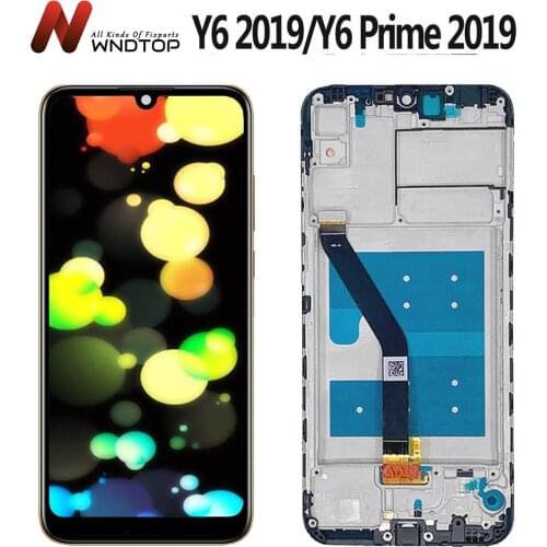 Original LCD For Huawei Y6 2019 LCD Display Touch Screen For Huawei Y6 Prime 2019 LCD MRD-LX1f LX1 LX2 LX3 L21 L22 Y6 Pro 2019