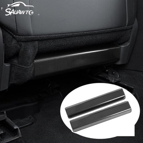 For Mazda 3 Axela 2019 2020 Car Seat Anti-Kick Pad Back Row Protection Cover Anti-Dirty Pad Interior Moulding Accessories
