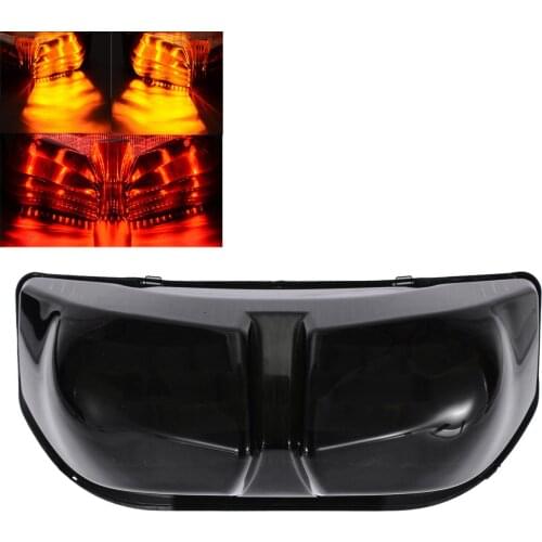 For Yamaha FZ8 Fazer 10-13 FZ1 N Fazer 06-13 1pc Smoke Integrated LED Rear Turn Signal Light ABS LED Tail Lamp Parts Accessories