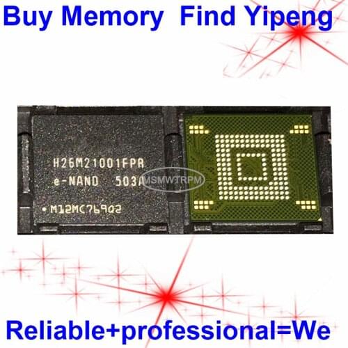H26M21001FPR BGA153Ball EMMC 2GB Mobilephone Memory New original and Second-hand Soldered Balls Tested OK