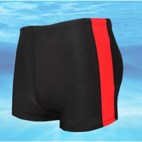 Summer Swimwear Men Swim Trunks Solid Beach Swimming Pants Quick Dry Print sunga Shorts Swimsuit Man Swim Briefs for Pool Surf