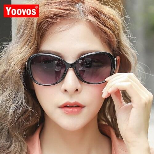 Yoovos Fashion Sunglasses Women Classic Gradient Oculos Brand Designer Double Ring Sun Glasses Ladies UV400 Gafas De Sol Mujer
