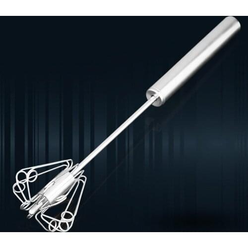 Whisk Mixer Egg-Milk-Beater Tools Kitchen Stainless Steel Semi-Automatic Whisk Mixer Balloon Egg Milk Beater Cooking Tool New