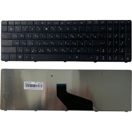 Russian Keyboard for ASUS K53U K53T X53U K53Z K53B K53BR X53BY K53TA K53TK K73BY K73T K73B K73TA X73B X73CBE K53BY K73Y RU black