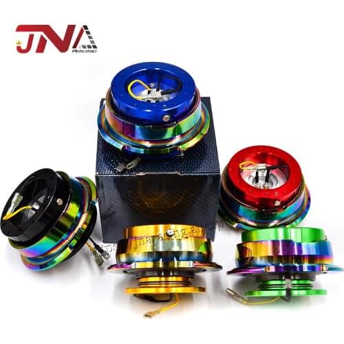 Universal Car Auto Quick Release Steering Wheel Snap Off Hub Adapter Boss Kit