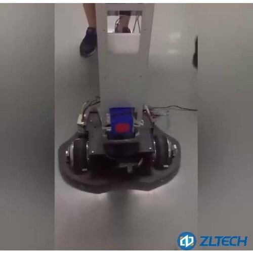 ZLTECH 8 inch hub motor 24V 350W servo controller BLDC 6.5N.m 120kg loading electric encoder high power brushless dc