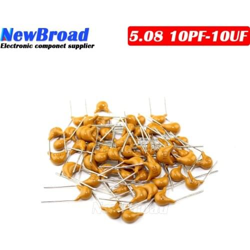 1000Pcs 50V monolithic ceramic capacitor 10PF~ 10UF 22PF 47NF 220NF 1NF 1UF 4.7UF 100NF 330NF 0.1UF 102 104 105 106 103 473 334