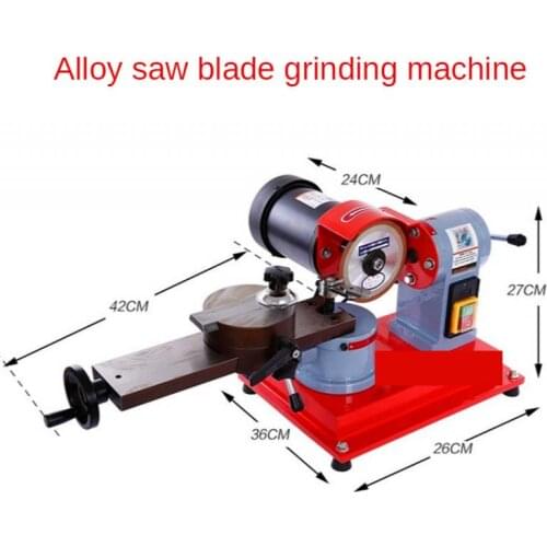 220V Woodworking Alloy Saw Blade Grinding Machine Saw Gear Grinding Machine