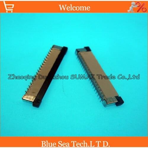 37Pin Erect SMD type Staggered Pin FPC/FFC 37 Pin 0.5mm cable connector socket for LCD screen of DVD/GPS/MP3/PDA/Phone ect