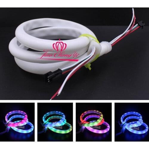 3M-WS2811-60Led-M-RGB-Dream-Full-color-The-neon-lights-LED-strip-Milky-white