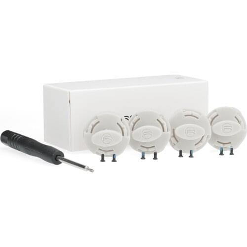 4pcs Quick Release Blade Propellers Paddle Mount Base For DJI Mavic Mini Drone Accessories With Screwdriver Screws Silver Screws