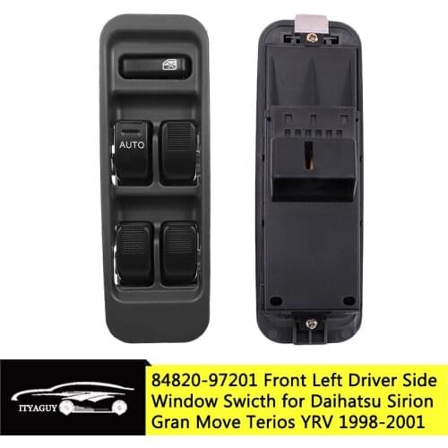 84820-97201 84820-B5010 Front Left Driver Electric Master Power Window Switch For Daihatsu Sirion Gran Move Terios YRV 1998-2001