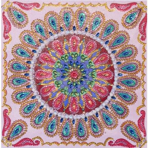 Special Shaped Diamond Painting Flower Mandala 5D DIY Diamond Embroidery Art Kits Home Decor Rhinestone Cross Stitch Decoration