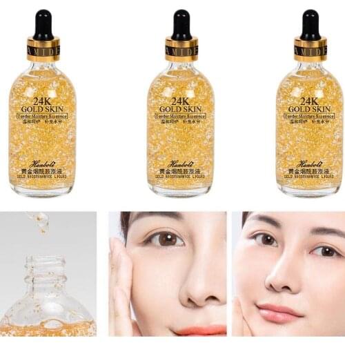 24k Gold Shrinking Pores Hydrating Essence Niacinamide 30ml Care Skin Fluid Original Face Anti-aging Serum Face Care P2Y0