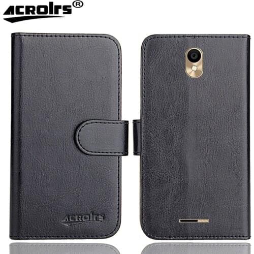 BQ BQ-5302G Velvet 2 Case 6 Colors Dedicated Leather Exclusive Special Crazy Horse Phone Cover Cases Credit Wallet+Tracking