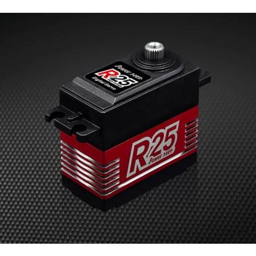 FATJAY Power HD R25 high speed metal gear 25KG servo high voltage for RC hobby