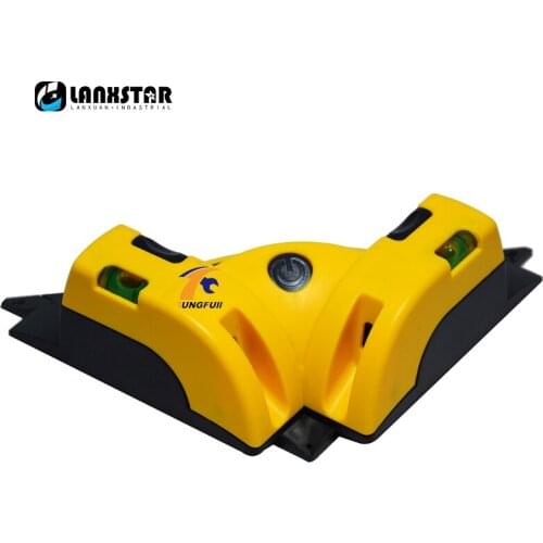 Horizontal laser Measurement Tool, Right Angle 90 Degree Vertical Horizontal Laser Line Projection Square