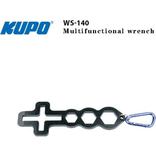 KUPO WS-140 Multifunctional Portable Steel Wrench M8M10M12 Screw Bottle Opener
