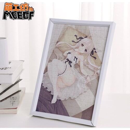 MGF Kasugano Sora Toys Decoration Puzzle Photo Frame Anime Jigsaw Puzzles Home Decorative Painting Picture