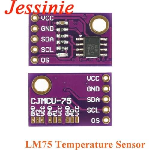 LM75 Sensor Module Temperature Sensor High Speed I2C IIC Interface High Precision LM75A