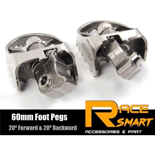 Motorcycle Front Footrests For BMW F650GS DAKAR 2000-2007 Rider Foot Rests Pegs Pedal F650GS TWIN F 650GS F650 GS 2008-2012