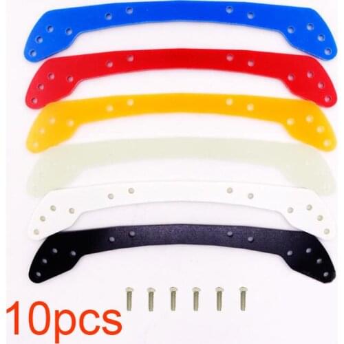10PCS 94950/15472 1.5mm Front Reinforcing Plate Faucets Roller Stay Spare Parts For RC Tamiya Mini 4WD Racing Car