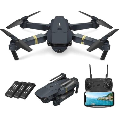 720P/1080P/4K E58 Folding RC Drone Headless Mode Unmanned Aerial Vehicle