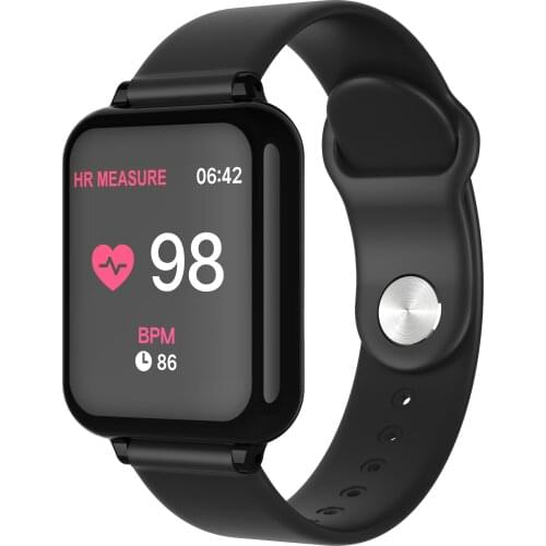 Smart Watch Fitness Heart Rate Blood Pressure Sports Tracker Watch Smart Electronic Waterproof Bracelet Ladies Watch Android iOS