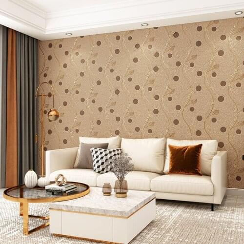 Modern Fashion Simple Home Imitation Deerskin Velvet Living Room TV Wall Wallpaper Bedroom Background Wall Thick Wallpaper