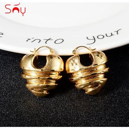 Sunny Jewelry Fashion Jewelry 2021 New Design Hoop Earrings For Women High Quality Classic Jewelry For Daily Wear Anniversary