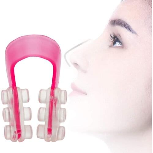 1Pcs Fashion Nose Up Shaping Shaper Lifting Bridge Straightening Beauty Nose Clip Face Fitness Facial Clipper Corrector Tool