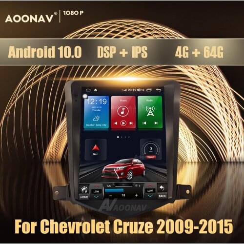 2 din Android 10.0 car radio for Chevrolet Cruze J300 Daewoo Lacett 2009-2015 car video stereo auto radio Tesla screen