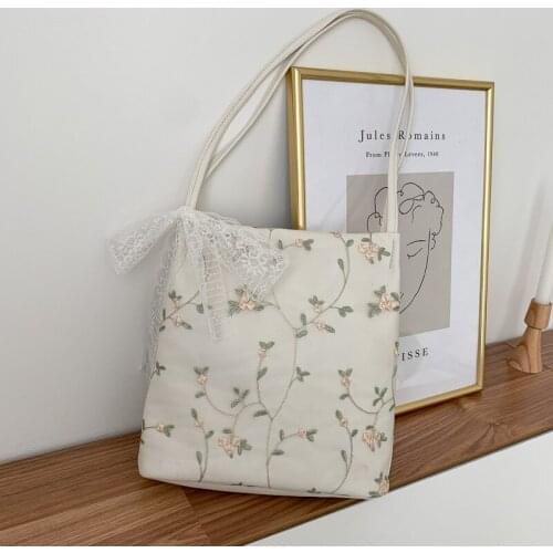 Big Women Handbag PU Flower Women Shoulder Bags Designer Women Messenger Bags Ladies Casual Tote Bags sac a main